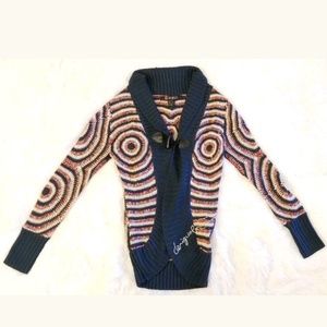 Women's Desigual Cardigan Arco V-Neck Long Sleeve